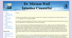Desktop Screenshot of drmiriamwolf.com